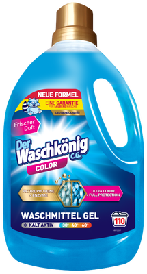 WaschKönig Color Prací gel na barevné prádlo 3,305l