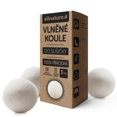 Allnature EKO Vlněné koule do sušičky