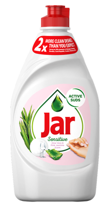 Jar Sensitive Prostředek na nádobí Aloe Vera&Pink Jasmin