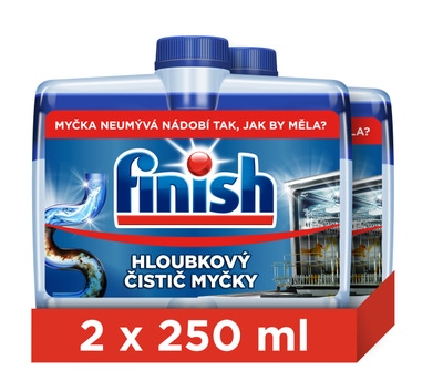 Finish Čistič myčky 2x250ml