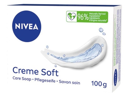 Nivea Creme Soft pečující krémové mýdlo
