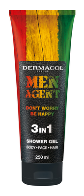 Dermacol Sprchový gel Agent Don't Worry Be Happy 3v1