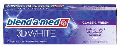 Blend-A-Med 3D White Zubní pasta s bělícím účinkem