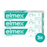 Elmex Zubní pasta Sensitive Tripack 3x75 ml