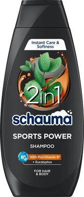 Schauma Men Sports Power šampon pro muže 2v1