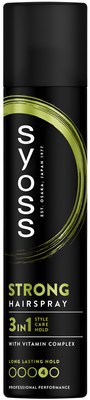 Syoss Strong Hold 3v1 lak na vlasy se silnou fixací