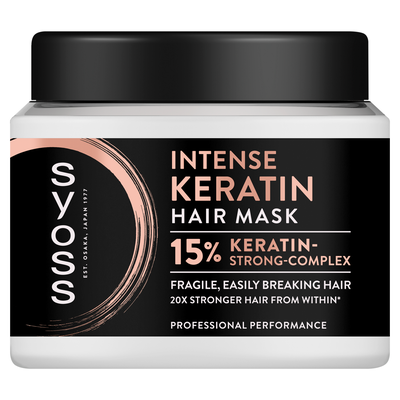 Syoss Intense Keratin Vlasová maska pro snadno se lámající vlasy