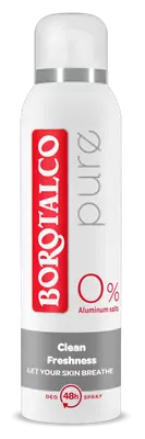 Borotalco Pure deodorant 48h