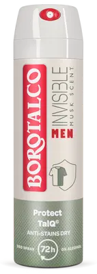 Borotalco MEN Invisible Dry deodorant 72h