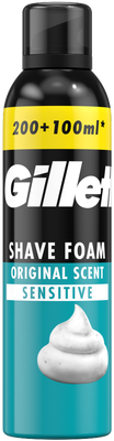 Gillette Sensitive Pěna na holení (200 ml + 100 ml)
