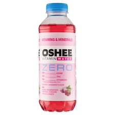 Oshee Zero nesycený nápoj s příchutí červených hroznů a dračího ovoce 555ml