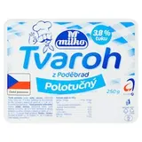Milko Tvaroh z Poděbrad polotučný 250g
