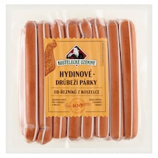 Kostelecké Uzeniny Drůbeží párky 1,000kg