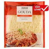 Gouda polotvrdý zrající plnotučný sýr strouhaný 200g