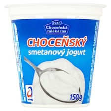 Choceňská Mlékárna Choceňský smetanový jogurt bílý 150g