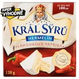Král Sýrů Hermelín lahůdková paprika 120g