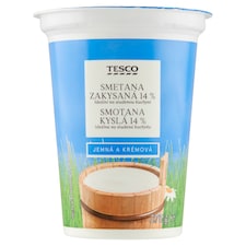 Smetana zakysaná 14 % 375g