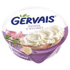 Gervais Čerstvý tvarohový sýr s česnekem a bylinkami 80g