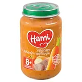 Hami Zelenina s dušeným vepřovým masozeleninový příkrm od ukončeného 8. měsíce 200g