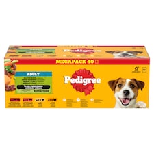 Pedigree Adult smíšený výběr se zeleninou ve šťávě 40 x 100g (4kg)