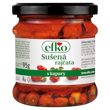 efko Sušená rajčata s kapary 175g