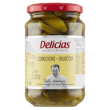 Delicias Cornichons okurčičky 370g