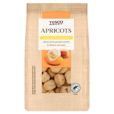Meruňkové kostky v bílé čokoládě 120g