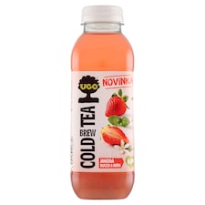 Ugo Cold Brew Tea jahoda, bucco a máta 500ml
