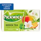 Pickwick Zelený čaj aromatizovaný s mangem a zelený čaj ovoněný jasmínem 20 x 1,5g (30g)