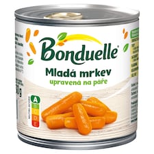 Bonduelle Mladá mrkev upravená na páře 155g
