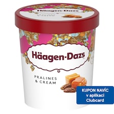Häagen-Dazs Vanilková zmrzlina smetanová s karamelovou polevou a pekanovými ořechy 460ml
