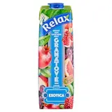Relax Exotica ovocný nápoj grapefruit jablko červené hrozno příchuť granátové jablko 1l