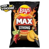 Lay's Max Strong smažené bramborové lupínky s příchutí chilli a limetky 120g