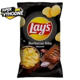 Lay's Smažené bramborové lupínky s příchutí BBQ žebírek 130g