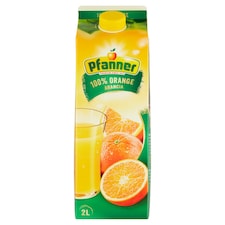 Pfanner 100% pomerančová šťáva 2l