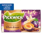 Pickwick Plum Dream ovocný čaj aromatizovaný se švestkami, vanilkou a skořicí 20 x 2g (40g)