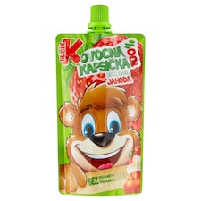 Kubík 100% ovocná kapsička jablko banán jahoda 100g