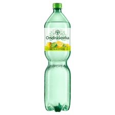 Ondrášovka Jemně perlivá s příchutí limeta a citron 1,5l