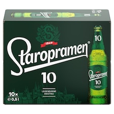 Staropramen 10 pivo výčepní světlé 10 x 0,5l
