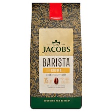 Jacobs Barista Crema káva pražená zrnková 1000g