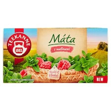 Teekanne World of Herbs Máta s malinami bylinný čaj aromatizovaný 20 x 1,5g (30g)