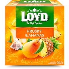 Loyd Ovocný čaj aromatizovaný hrušky & ananas 20 x 2g (40g)
