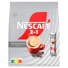 NESCAFÉ 2in1, instantní káva, 10 sáčků x 8g (80g)