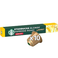 STARBUCKS by NESPRESSO Blonde Espresso Roast Decaf, kávové kapsle - 10 kapslí v balení