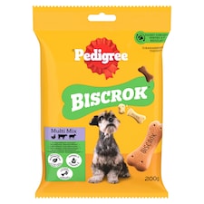 Pedigree Biscrok Multi směs kuřecí, hovězí a jehněčí příchutě 200g