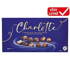Charlotte Směs bonbónů z mléčné, hořké a bílé čokolády 400g