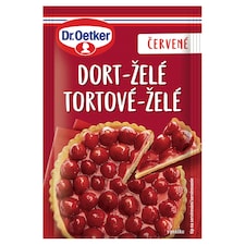 Dr. Oetker Dort-želé červené 10g