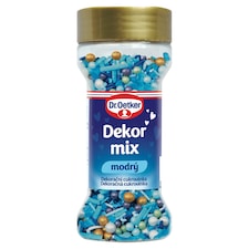 Dr. Oetker Dekor mix modrý 52g