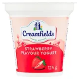 Creamfields Jogurt s jahodovou příchutí 125g
