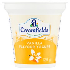 Creamfields Jogurt s vanilkovou příchutí 125g